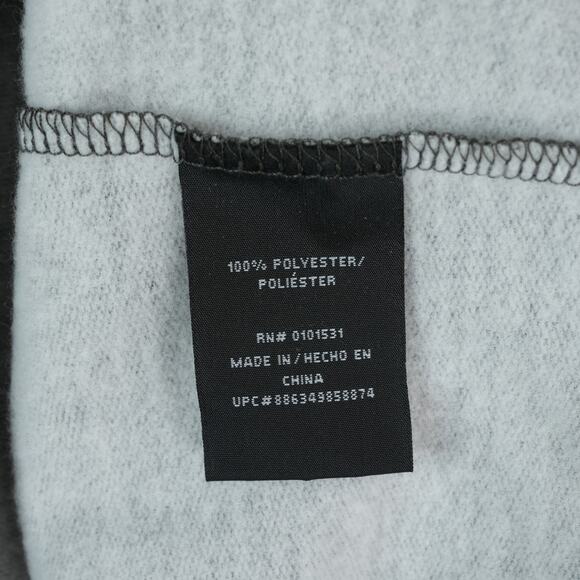 Marvel The Punisher Sweatshirt Mens XXL Gray White Quarter Zip Skull Graphic - Picture 5 of 7